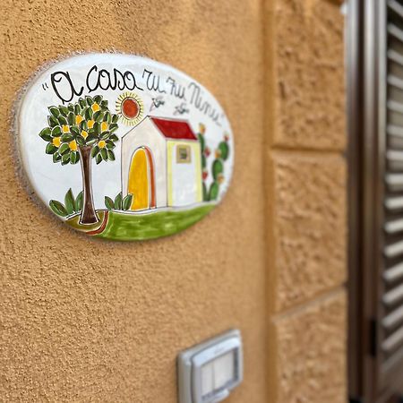 A Casa Ru Zu Nino Apartment Capaci Exterior photo